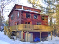 New Hampshire Log Cabin
